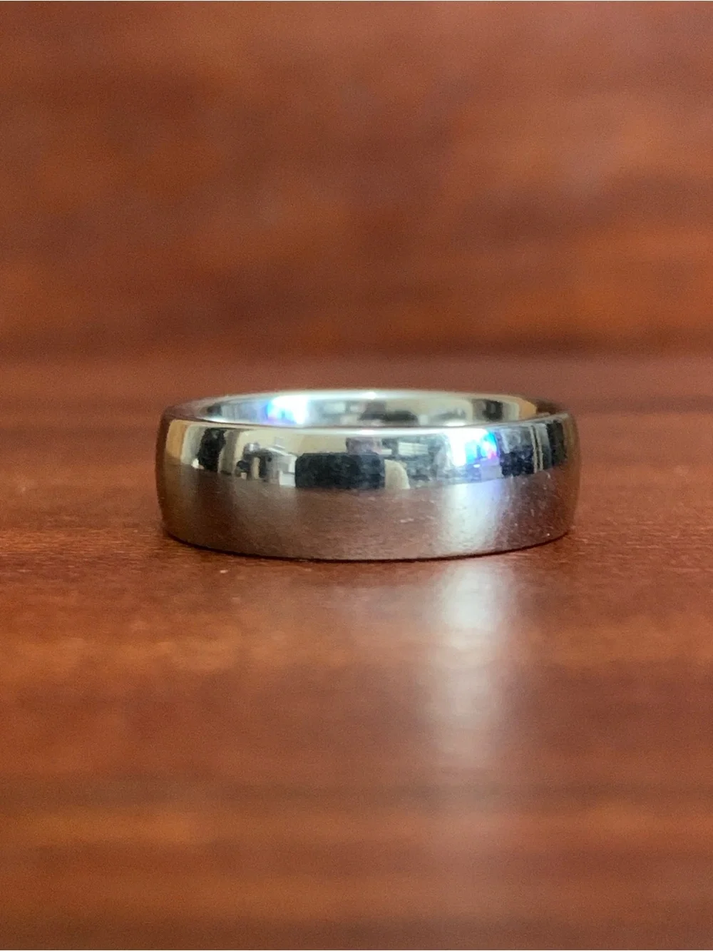 New stainless steel ring size 12